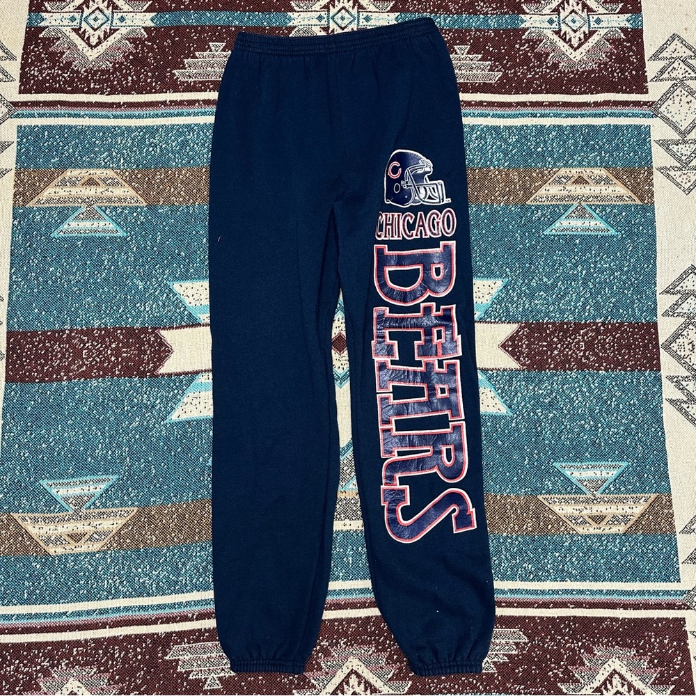 VTG Chicago Bears T-shirt and Sweatpants Bundle - Picture 4 of 6
